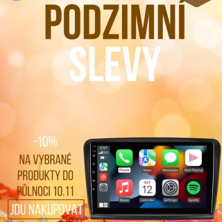 Sleva 10 % jen do půlnoci! 🔥 Vybraná autorádia pro Volkswagen a Škoda teď se slevou -10 %! Nakup na autonavi.cz –...