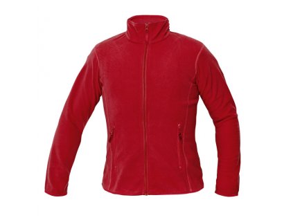 Dámská fleecová bunda GOMTI, červená XXL (Velikost L)