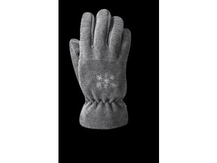 Fleecové rukavice BASIC - šedé XXL (Velikost L)