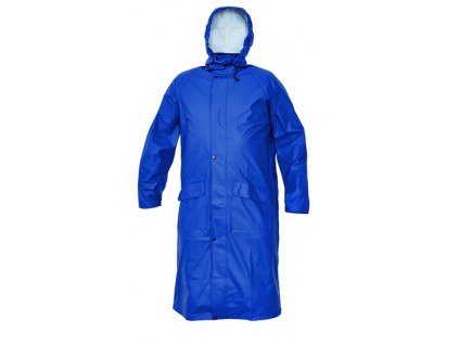 Nepromokavý a větruodolný prodloužený plášť SIRET, královsky modrá 3XL (Velikost 3XL)