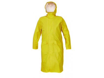 Nepromokavý a větruodolný prodloužený plášť SIRET, žlutá 3XL (Velikost 3XL)
