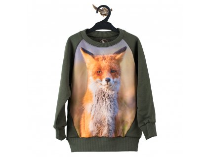 sweatshirt with a fox