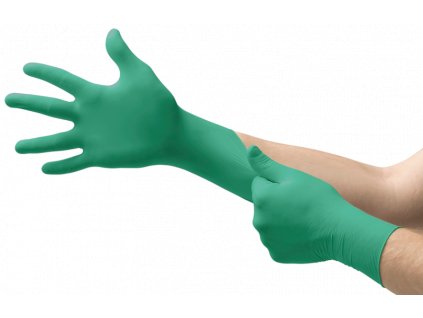 595125 antistaticke jednorazove nitrilove rukavice touch n tuff 92 600 24 cm vel 8