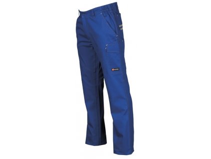 Celoroční kalhoty WORKER s elastickým pasem královská modrá S (Velikost 3XL)