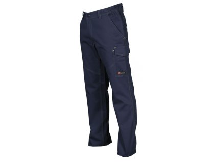 Celoroční kalhoty WORKER s elastickým pasem námořnická modrá 3XL (Velikost 3XL)