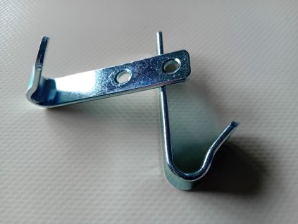 Háček plochý ocel 15 x 2,5 mm