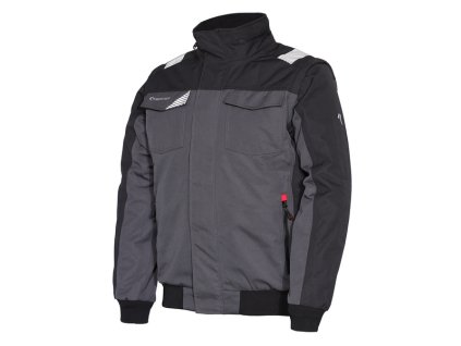 INDUSTRIAL STARTER Zimní bunda WISE (Velikost 3XL, Barvy šedá)