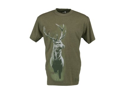TRACHTEN Pánské tričko s jelenem (Velikost L)