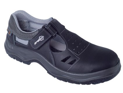 Bezpečnostní sandál PRABOS RICHARD S1, s ocelovou špicí (Velikost 41)