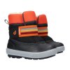 DEMAR Dětské zimní sněhule CRAZY 1508 B černooranžové