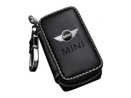 Kľúčenka Autokľúč MINI COOPER  Kožené Puzdro na kľúče od auta. Diaľkové centrálne zamykanie