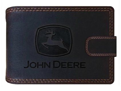 bőr férfi pénztárcai John Deere
