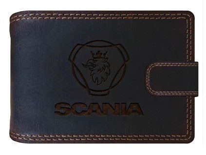 bőr férfi pénztárca SCANIA