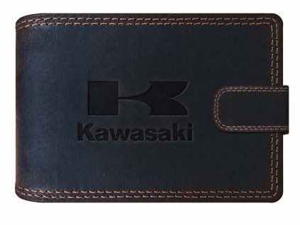 Kawasaki bőr férfi pénztárca