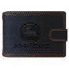 bőr férfi pénztárcai John Deere