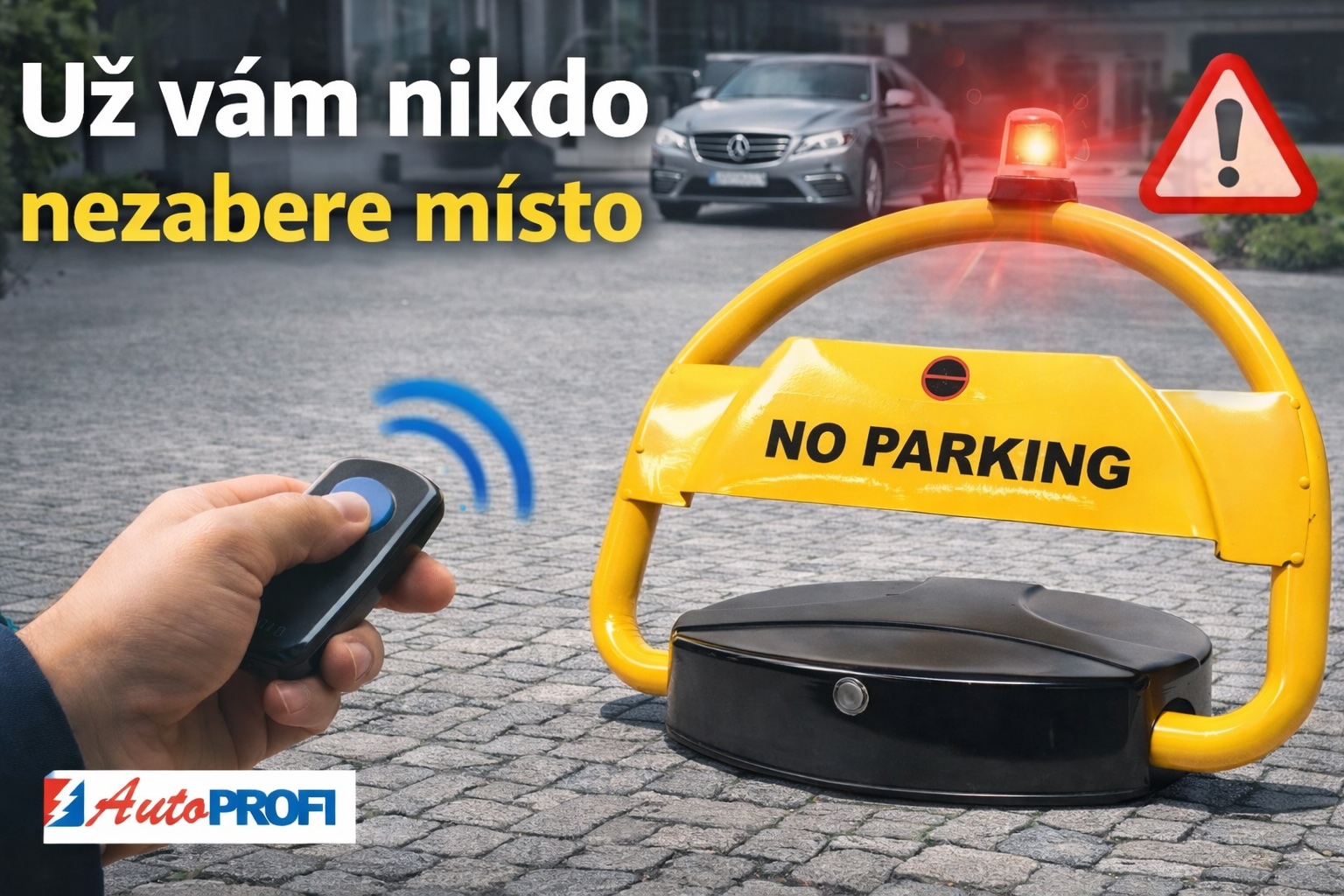 Parkovací zábrana: jak ochránit své místo