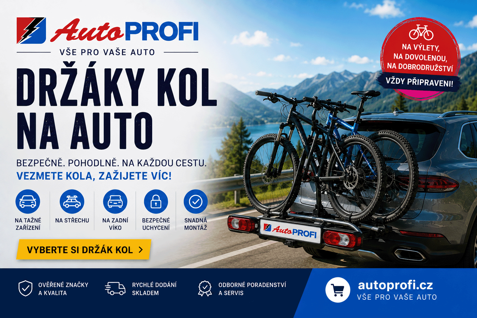 Nabídka nosičů kol