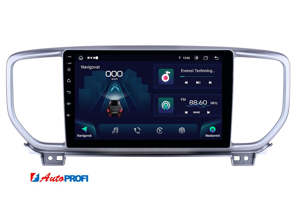 B434 Xtrons 2DIN autorádio IAP12-XEV53 Android, Kia Sportage 4 KX5