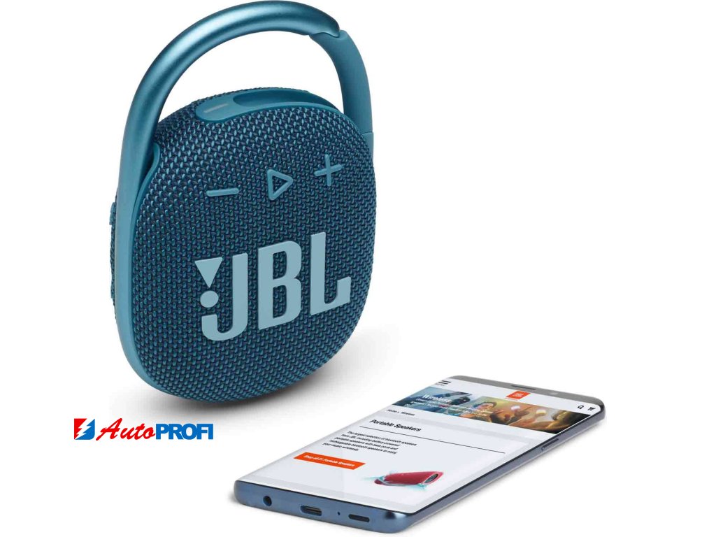 Bluetooth reproduktor JBL Clip 4 Blue