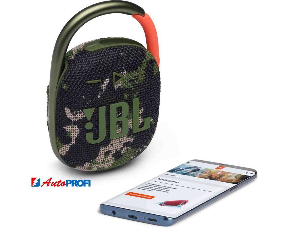 Bluetooth reproduktor JBL Clip 4 Squad