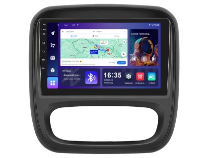 2041 5 isudar 1 autoradio t68b s android 13 pro renault trafic opel vivaro carplay androidauto bluetooth handsfree s gps modulem navigaci dab a dotykovou obrazovkou evtech cz