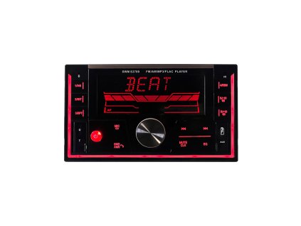 SCC237BT 2DIN autorádio MP3/2x USB/SD/Bluetooth/AUX/APP
