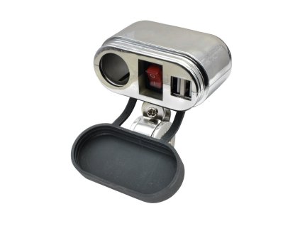 Napajeci modul 2x USB zasuvka CL zasuvka 1