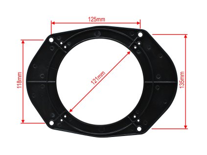 Adaptery repro 130mm Ford Mazda rozmery 1