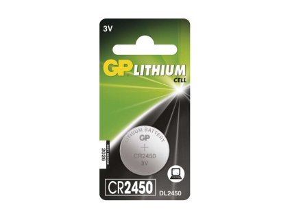 GP CR2450 Baterie lithium 3V 1