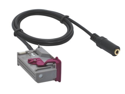 AUX audio vstup JACK 35mm Audi RNS E