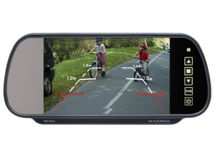 MM7002A zpetne zrcatko se 7 LCD AHD monitorem