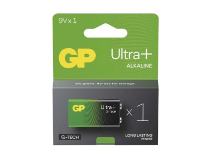 GP Ultra Plus 9V alkalicka baterie