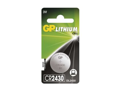 GP CR2430 Baterie lithium 3V 2