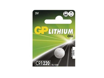GP CR1220 baterie lithium 3V 7