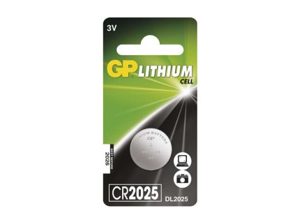 GP CR2025 Baterie lithium 3V 7