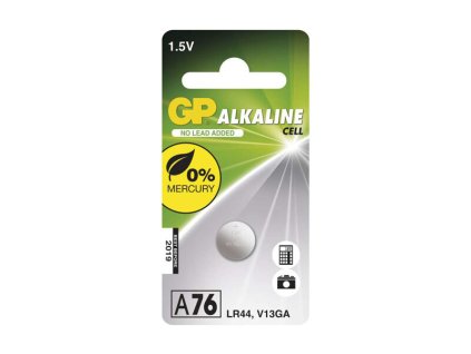 GP A76F LR44 alkalicka baterie 15V