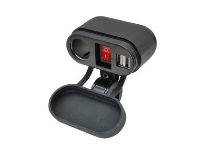 Napajeci modul 2x USB zasuvka CL zasuvka