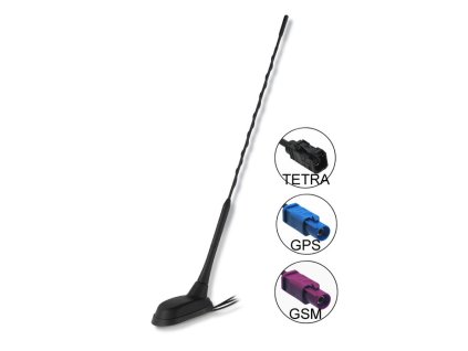TETRA GSM DSC GPS stresni antena 60 6