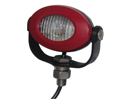 911-E33R PROFI LED výstražné světlo 12-24V 3x3W červený ECE R10 92x65mm