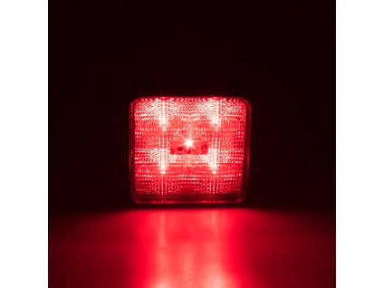 KF717RED Výstražné LED světlo vnější, červené, 12/24V