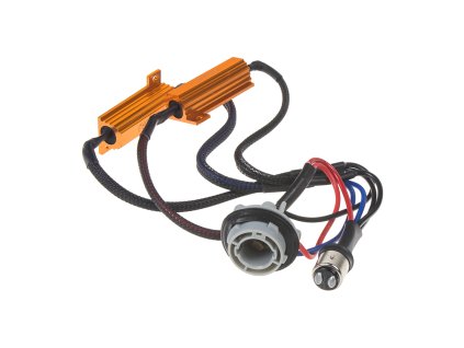 LEDR-21BAY15D Rezistor pro žárovku BAY15D 12V/21W, 6 ohm, hliníkové pouzdro