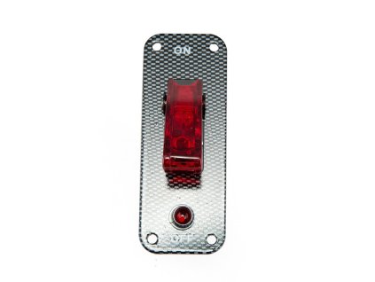 47163 Panel se spínačem a kontrolkou, 12V