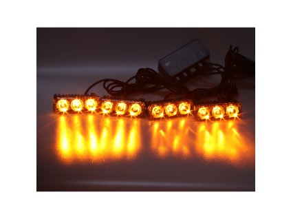 KF325 PREDATOR LED vnější, 12x LED 1W, 12V, oranžový