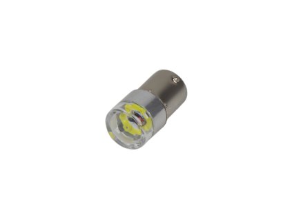 95129 LED žárovka 12V s paticí BA15S bílá, COB LED
