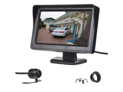 SE666 Parkovací kamera s LCD 4,3" monitorem