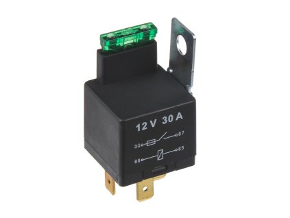 46033 SPÍNACÍ relé s pojistkou 12V, 30A