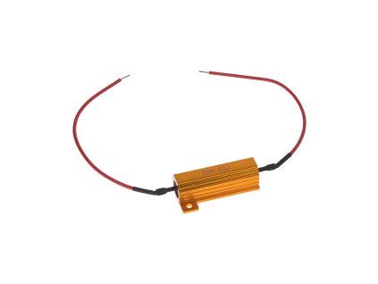 LEDR-21W Rezistor pro žárovku 12V/21W, 6 ohm , hliníkové pouzdro