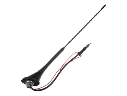 65111 MGB aktivní FLEX 60°AM-FM anténa Škoda, VW s DIN konektorem 40cm