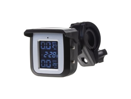 TPMSM-X1 TPMS kontrola tlaku v pneumatice pro motocykly / solární napájení