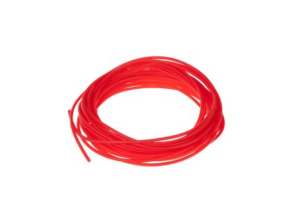 441725 Silikonová bužírka 2,5mm červená 10m